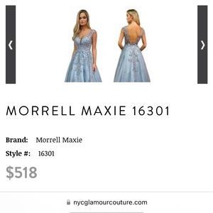Designer dress-Marrell Maxie-Prom/wedding dress